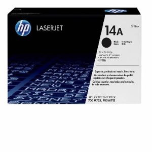 HP 14A Black Original LaserJet Toner Cartridge