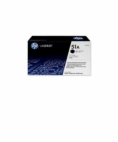 HP 51A Black Original LaserJet Toner Cartridge